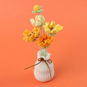 Planta de Gésang Tejida a Crochet, Hecha a Mano, para Decoración del Hogar y Escritorio, para Navidad y Halloween, Venta al Por Mayor - Product Image 3