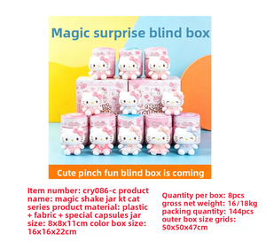 Caja Sorpresa Mágica con Juguetes Antiestrés en Lata, Colección Aleatoria de Squishies para Aliviar <span class=keywords><strong>el</strong></span> Estrés - Product Image 4