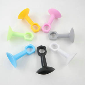 Aspiration <span class=keywords><strong>de</strong></span> <span class=keywords><strong>porte</strong></span> <span class=keywords><strong>Blocage</strong></span> <span class=keywords><strong>de</strong></span> <span class=keywords><strong>porte</strong></span> <span class=keywords><strong>de</strong></span> salle <span class=keywords><strong>de</strong></span> bain sans poinçonnage Tampon silencieux en silicone anti-collision Dessus <span class=keywords><strong>de</strong></span> <span class=keywords><strong>porte</strong></span> - Product Image 6