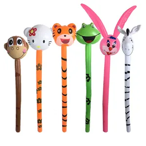 Party Dekoration Tierfiguren Lange Cartoon Kinder Geschenk Kleine Schlauchboote Spielzeug Stick