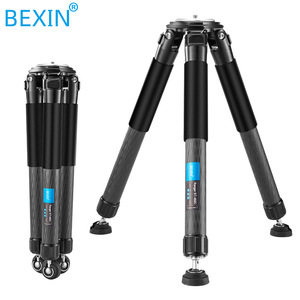 Bexin Carbon Fiber <b>Tripod</b> 4 Sections Flip Lock Portable Professional For Digital Camera - Product Image 1