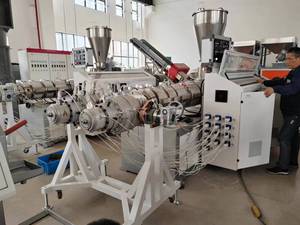 Máquina de producción de tubos de PVC eléctrica automática Fosita Línea de producción Maquinaria Tamaño 63 a 160 - Product Image 5