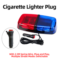 Lámpara LED de Advertencia de Emergencia para Techo de Coche, Impermeable, con Base Magnética, Luz de Señalización de Tráfico para Patrulla y Uso de Emergencia