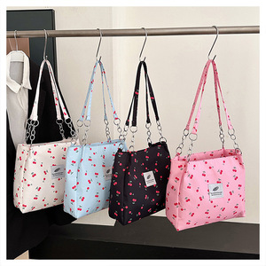 SH0197 2025 nouveau léopard imprimé noir/bleu/blanc/ouvert résistant à l'eau doublure en Polyester grande capacité sac fourre-tout pour femmes - Product Image 6