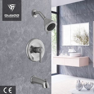 Wall Mounted Hot and Cold Water Bath Concealed Shower Mixer with <strong>Diverter</strong> - Product Image 4