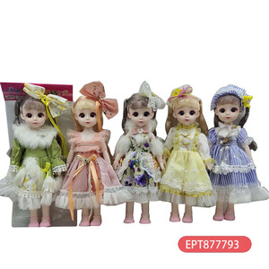 EPT 12 pollici 30 Cm 13 articolazioni solido 3D occhi reali bambola di moda le ragazze giocano giocattolo <span class=keywords><strong>per</strong></span> bambini da <span class=keywords><strong>1</strong></span> a 9 - Product Image 6