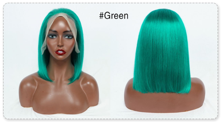 สีเขียว