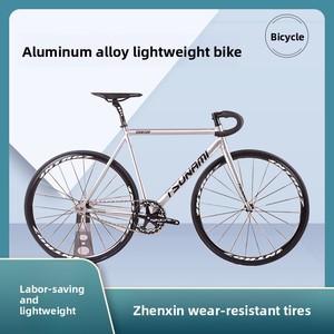 Xe đạp đường trường/xe đạp đua TSUNAMI SNM-100 kiểu Fixie với bánh xe 700c và phuộc thép kiểu Dead Fly - Product Image 2