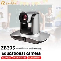 JiaShiYing Zb30S Live-Streaming-Kamera HD 1080P 4K Ultra-klar Beauty-Zoom Unterrichtskamera mit Dual-Objektiv und Tracking-Funktion