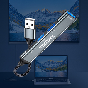 Kakusiga <b>Usb</b> Hub Type C 4 Port <b>Usb</b> <b>2.0</b> 3.0 With <b>Cable</b> For Laptop Pc - Product Image 3
