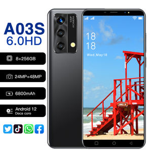 Teléfono Celular Inteligente <span class=keywords><strong>A03S</strong></span> en Oferta, 8GB+256GB, 6800 mAh, <span class=keywords><strong>Android</strong></span> <span class=keywords><strong>12</strong></span>, Desbloqueado, Teléfonos Móviles Inteligentes 5G, Smartphone <span class=keywords><strong>Android</strong></span> - Product Image 5