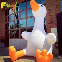 Vente Flash : Modèle géant gonflable de canard et d'oie multi-styles pour la publicité extérieure de marques et la décoration de scènes de parcs et de festivals