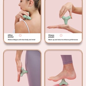 Four-Corner Fascia For Muscle Relaxation Massage TPE <strong>Acupressure</strong> Stretching Shoulders Neck Relieving Soreness - Product Image 4