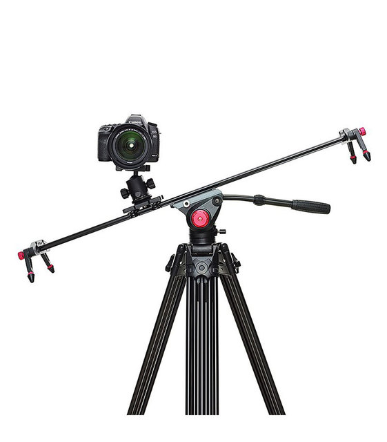 YEAH Carbon Fiber Dolly Rail Camera DSLR Camcorder Photography Track Slider with Roller Bearing Camera Mounting Platform