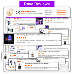 เครื่องดักยุงแบบพกพา รุ่นใหม่ ชาร์จไฟได้ OEM โคมดักยุง USB กำจัดแมลงวันในบ้าน ดักจับยุง โคมดักยุง - Product Image 6