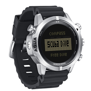 Montre de plongée professionnelle pour hommes, chronomètre, alarme, altimètre, baromètre, boussole, thermomètre - Product Image 3
