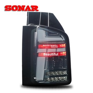 Gruppo Luci Posteriori LED Modello V2 con Funzione Freno e Indicatore di Direzione per <span class=keywords><strong>Volkswagen</strong></span> <span class=keywords><strong>T5</strong></span> Multivan <span class=keywords><strong>Caravelle</strong></span> 2010-2015 - Product Image 4
