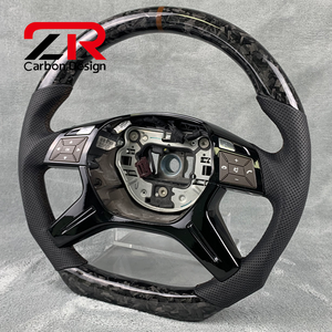 Accessoires de voiture <span class=keywords><strong>Volant</strong></span> en fibre de carbone forgée pour Mercedes-Benz Classe G W463 W166 <span class=keywords><strong>W163</strong></span> W212 W209 W211W219 W463 R230 - Product Image 6