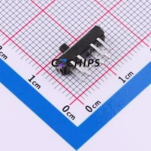 MSS23D19G20-B Slide Switch Through hole-8P,13x3.5mm Switch Double Pole Three Throw Rectangle Pin Header PC Pin 12.95mm - Product Image 2