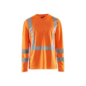 BLAKLADER - 338310115300XS Camiseta de manga larga UV de alta visibilidad Naranja-EAN 7330509380024 ROPA DE TRABAJO DE LA HI-VIS - Product Image 1
