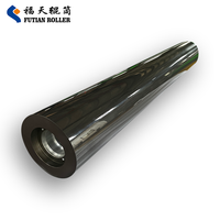 Rouleau de support de revêtement en aluminium pour tambour cylindrique banane, personnalisation non standard