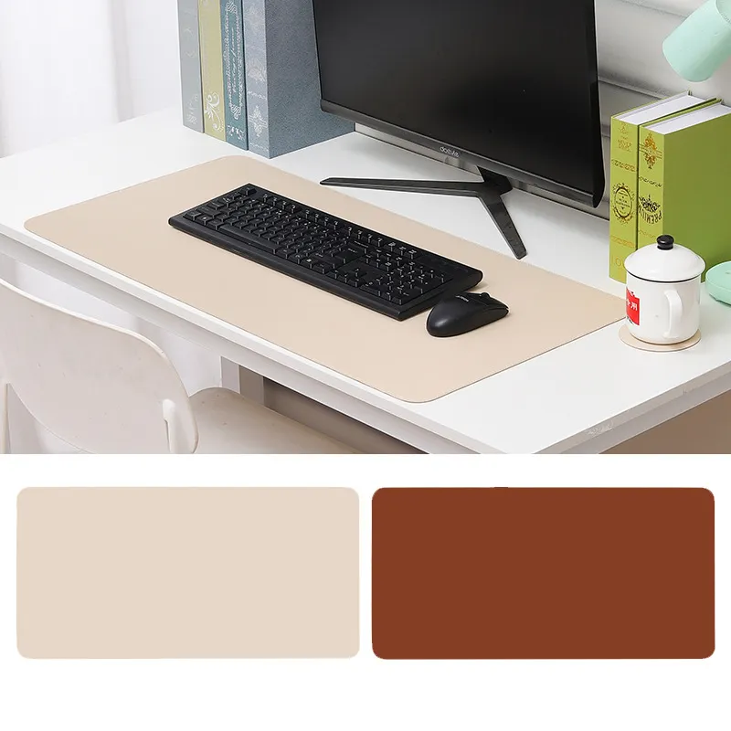 Jieyu tappetino da scrivania in pelle impermeabile antiscivolo tappetino da scrivania per ufficio tappetino da scrivania per Laptop di grandi dimensioni per ufficio e casa
