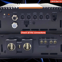 Amplificateur de subwoofer de voiture classe D 2000W RMS, carte coréenne, 1 Ohm, crête 4000W, basses puissantes, mono SPL