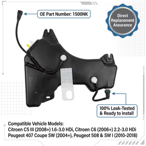 2008 PEUGEOT 407 CITRON C5 <strong>FAP</strong> ADDITIVE TANK and PUMP 9681917180 1500NK Cowin New 1 Year Warranty Replacement Part - Product Image 1