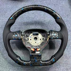 Volant en cuir lisse et fibre <span class=keywords><strong>de</strong></span> carbone YTcarbon pour VW Touran 1T3 5T <span class=keywords><strong>Caddy</strong></span> 2K - Product Image 3