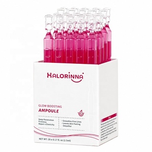HALORINNA 1.5ml*20 Sérum Ampoule Micro-Cristalline Éclat Boost Éclaircissant Unifiant le Teint Soin Visage Quotidien à Domicile Vente en Gros OEM - Product Image 1