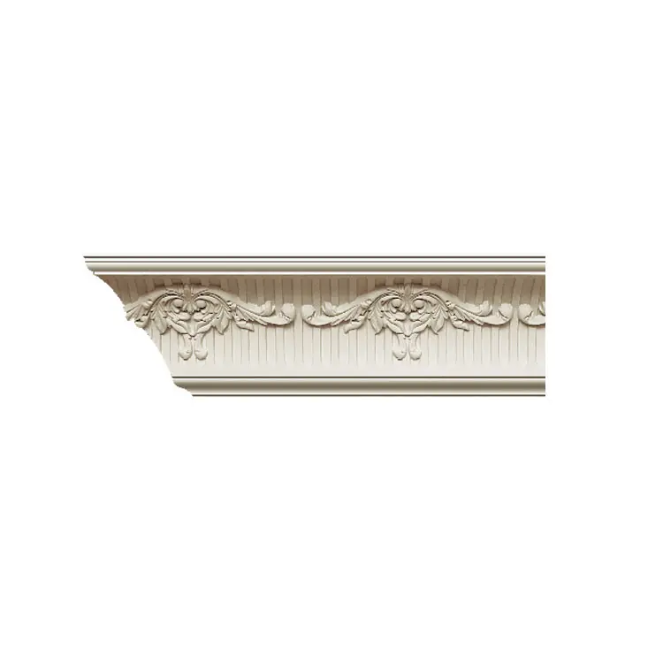 Архитектурная пенопластовая отделка, белый Полиуретановый Карниз, декоративный Полиуретановый Карниз