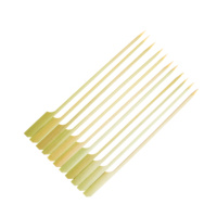 Brochettes en bambou vert de 18 cm pour barbecue, vente en gros