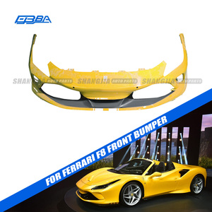 กันชนหน้าสีเหลืองสำหรับ Ferrari F8 OE 985983438 ขนาดมาตรฐานพรีเมียมเทียบเท่า OEM สำหรับการบำรุงรักษาและปรับโฉมรถยนต์ - Product Image 1