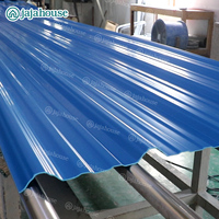 Excellent revêtement de toit trapézoïdal résistant à la corrosion nouvelle tuile incurvée en plastique ASA PVC Design moderne pour les hôtels
