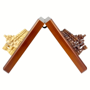 Juego de Ajedrez Magnético Plegable de Lujo, Ecológico, Hecho a Mano, de Madera, de 15 Pulgadas, con Caja de Transporte, Portátil, para Niños - Product Image 5