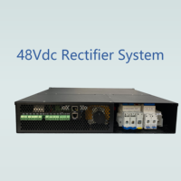 Système redresseur 9 kW pour montage en rack 19 pouces, 220 V CA, 48 V CC, 150 A, convertisseur CA/CC