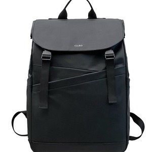 Clad Laptop <b>Backpack</b> 16 Inch <b>Large</b> Capacity Travel Bag For College Students Neutral Gender Solid Color Coating Nylon Lining - Product Image 5
