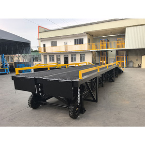 Rampes mécaniques les plus vendues pour automobiles, élévateur d'atelier, construction en acier au carbone, capacité de 8 à 15 tonnes, nivellement pour le chargement - Product Image 2