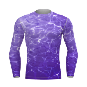 High Quality <b>Custom</b> Rash guard for Men Gym and Workout Training <b>Custom</b> Sublimation Men Rash Guards Premium <b>Compression</b> fitness - Product Image 6