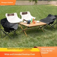 Chaise pliante de camping portable, chaise lune de loisirs d'extérieur en tissu Oxford, mobilier d'extérieur pour le camping, les marchés nocturnes et la maison