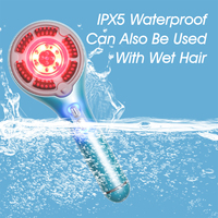 Peigne intelligent imperméable pour les soins des cheveux, masseur du cuir chevelu, pétrissage, massage Shiatsu, peigne de massage des cheveux HYK-102