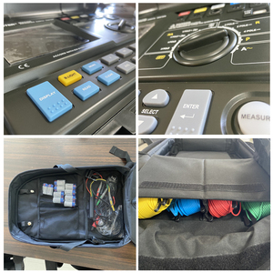 Giao hàng nhanh độ chính xác cao điện đất Điện trở suất dòng trái đất que điện cực mặt đất vòng lặp Trở kháng Tester Meter - Product Image 4