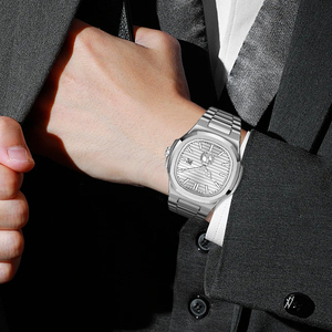 Lotes de productos al por mayor a precios a granel, relojes de alta calidad, reloj personalizado con esfera de número romano, reloj de diseño clásico de lujo para hombre - Product Image 5