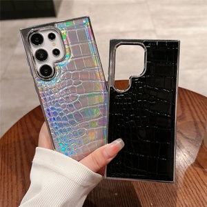 เคสโทรศัพท์ลายหนังจระเข้สีสันสดใส เหมาะสำหรับ Samsung S25 Ultra  พร้อมเคลือบเงา สำหรับ Samsung S24  ฝาหลังแข็งหรูหรา - Product Image 3