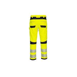 PORTWEST - FR406YBR33 PW3 FR Pantalon de travail haute visibilité jaune/noir-Vêtements de travail résistants aux flammes EAN 5036108396054 - Product Image 2