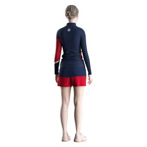 Conjunto Deportivo de Dos Piezas para Mujer, Top y Pantalones Cortos de Lucha, Costuras Reforzadas, Ropa de Entrenamiento Activo - Product Image 6
