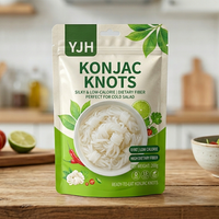 Mie Shirataki Konjac Instan Tanpa Kalori, Pasta Keto Halal Vegetarian, Serat Diet, MOQ Rendah, Grosir Kustom
