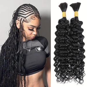 Bán buôn Boho bện phần mở rộng tóc lượn sóng số lượng lớn tổng hợp tóc nhiệt độ cao sợi sâu sóng không có sợi ngang bím tóc - Product Image 1