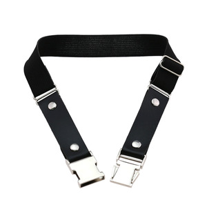 Personnalité Punk Simple jambe anneau <span class=keywords><strong>jarretière</strong></span> Costume accessoires Goth alliage cuir Harajuku boucle réglable jambe <span class=keywords><strong>jarretière</strong></span> - Product Image 6