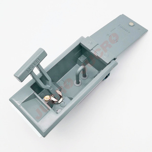 Cerradura de panel de aleación de zinc pintada en azul y gris a precio de fábrica, candado - Product Image 3
